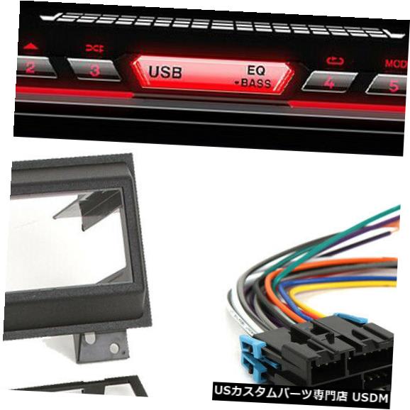 In-Dash 1994-1997 GMC S-15ソノマ用JVC CDプレーヤーインダッシュレシーバー3バンドEq + Remote JVC CD Player In-Dash Receiver 3-Band Eq+Remote For 1994-1997 GMC S-15 Sonoma