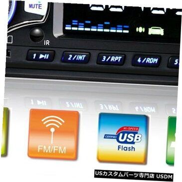 In-Dash iPod用カーステレオラジオBluetoothインダッシュヘッドユニットプレーヤーFM MP3 / USB / SD / AUX Car Stereo Radio Bluetooth In-dash Head Unit Player FM MP3/USB/SD/AUX for iPod
