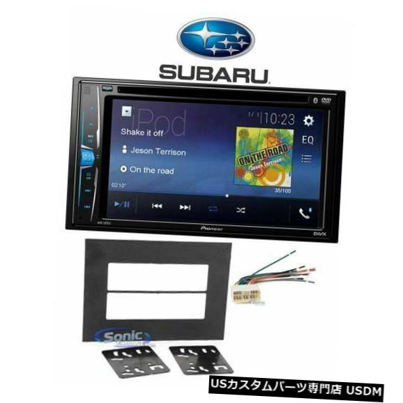 In-Dash 2005-2008スバルフォレスター用パイオニアAVH-210EX DVD Bluetoothインダッシュレシーバー Pioneer AVH-210EX DVD Bluetooth In-Dash Receiver For 2005-2008 Subaru Forester