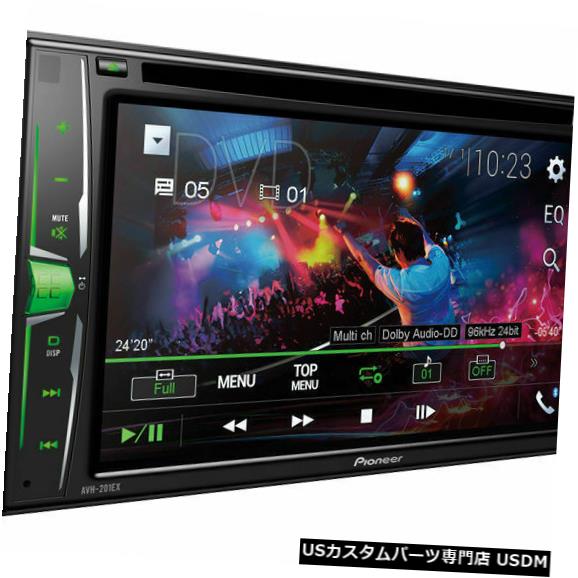 In-Dash 2006-2008ダッジラム1500用パイオニアAVH-210EXインダッシュBluetoothレシーバー Pioneer AVH-210EX In-Dash Bluetooth Receiver For 2006-2008 Dodge Ram 1500