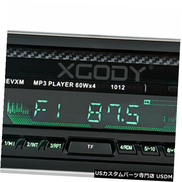 In-Dash 1DINカーステレオラジオMP3プレーヤーBluetoothオーディオインダッシュUSB TF AUXハンズフリー 1DIN Car Stereo Radio MP3 Player Bluetooth Audio In-dash USB TF AUX IN Handsfree