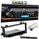 In-Dash JVC KD-TD90BTS 1997-2002ジープラングラーTJのダッシュ内Bluetoothカーレシーバー JVC KD-TD90BTS ...