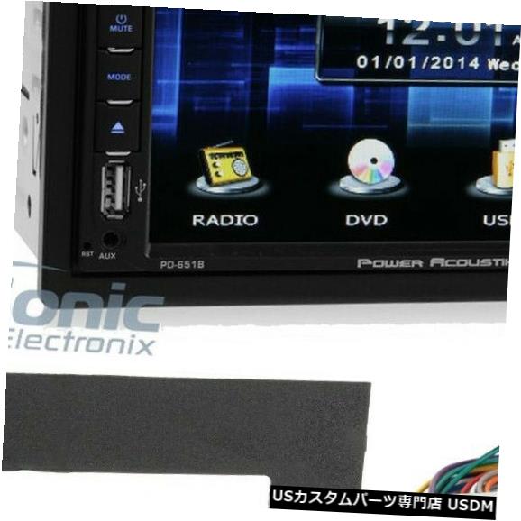 In-Dash Power Acoustik 6.5H 2003-2005XoonpDVD / CDv[[C_bVV[o[ Power Acoustik 6.5h DVD/CD Player In-Dash Receiver For 2003-2005 Subaru Baja