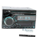 In-Dash Planet Audio PB475RGBダブルDIN BluetoothインダッシュCD / AM / FMカーステレオレシーバー Plane...