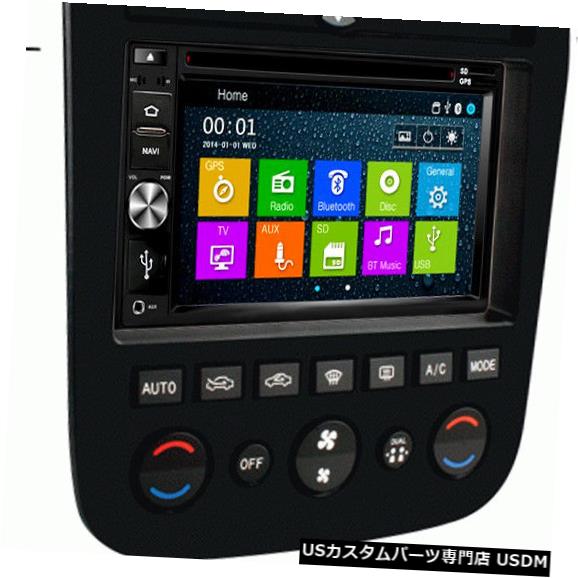 In-Dash プレーヤー03-07日産ムラーノブラック用ダッシュナビゲーションGPSラジオBluetooth DVDで In Dash Navigation GPS Radio Bluetooth DVD For Player 03-07 Nissan Murano Black