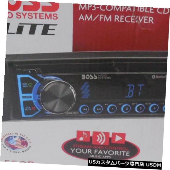 In-Dash Boss Audio Elite 550B 1-DINƥ쥪åCD MP3쥷СBluetoothܡ New Boss Audio Elite 550B 1-DIN Car Stereo In-Dash CD MP3 Receiver w/ Bluetooth