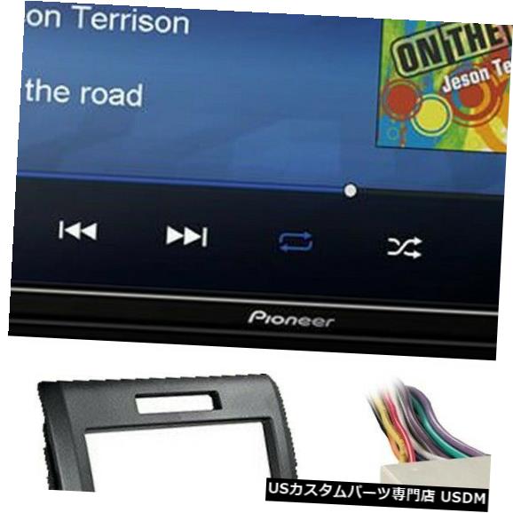 In-Dash 2009-2012 Ford F-150用のパイオニアダブルDINインダッシュステレオカーレシーバーハーネス Pioneer Double DIN In-Dash Stereo Car Receiver Harness for 2009-2012 Ford F-150