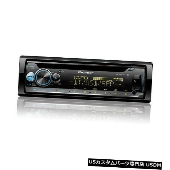 In-Dash パイオニアDEH-S5200BT 1-DINカーステレオインダッシュCD MP3 USBレシーバー（Bluetooth対応） Pioneer DEH-S5200BT 1-DIN Car Stereo In-Dash CD MP3 USB Receiver w/ Bluetooth