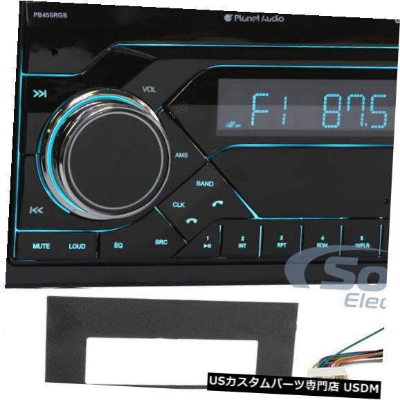 In-Dash 1998-2004スバルフォレスター用Planet Audio PB455ダブルDINカーインダッシュレシーバー Planet Audio PB455 Double DIN Car In-Dash Receiver For 1998-2004 Subaru Forester