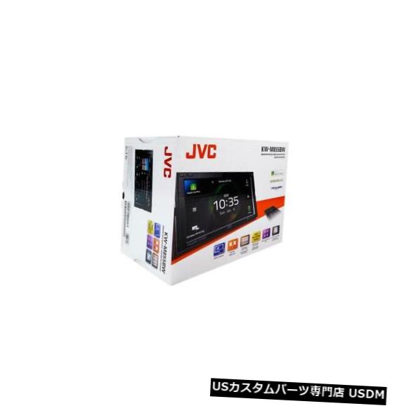 In-Dash JVC KW-M855BW 2-DINインダッシュBluetoothデジタルメディアレシーバー、6.8インチタッチスクリーン付き JVC KW-M855BW 2-DIN In-Dash Bluetooth Digital Media Receiver w/ 6.8