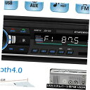 In-Dash 1Din Bluetooth車ステレオMP3プレーヤー補助入力USB FMラジオレシーバーInDashユニット 1Din Bluetooth Car Stereo MP3 Player Aux Input USB FM Radio Receiver InDash Unit