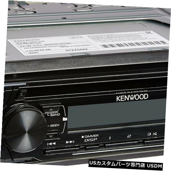In-Dash Kenwood KDC-118å1 DIN CDƥ쥪쥷СեAUXդNEW Kenwood KDC-118 in-Dash 1-DIN CD Car Stereo Receiver with Front AUX Input NEW