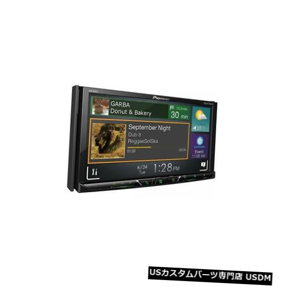 In-Dash パイオニアAVH-600EXインダッシュレシーバーDVDレシーバー、7インチWVGAディスプレイ、Bluetooth、S Pioneer AVH-600EX in-Dash Receiver DVD Receiver w/ 7