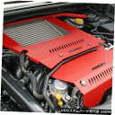 エンジンカバー 2015-2019 WRXレッド用ペリンアルミ製エンジンカバーキット Perrin Aluminum Engine Cover Kit For ...
