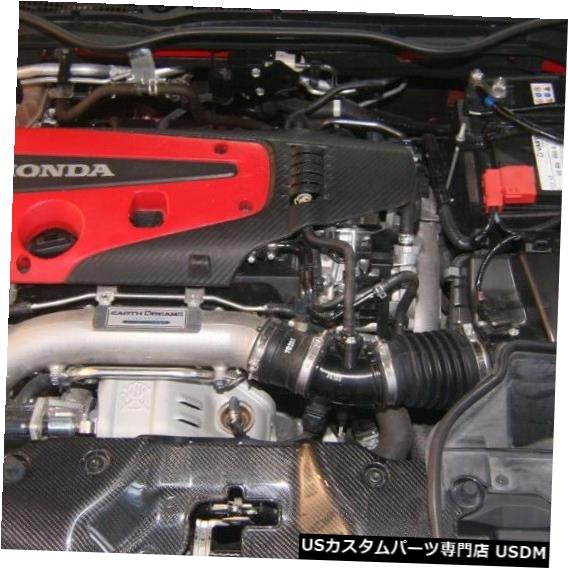 エンジンカバー ホンダ2018シビックType-R FK8にぴったりのリアルカーボンファイバーエンジンルームフロント3カバー Real Carbon Fiber Engine room front 3 covers fit for Honda 2018 Civic Type-R FK8