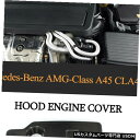 エンジンカバー ベンツAMGクラスA45 CLA45 GLA45 14-18カーボンファイバー用フロントエンジンフードカバー Front Engine Hood Cover for Benz AMG Class A45 CLA45 GLA45 14-18 Carbon Fiber