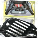 エンジンカバー Dry Carbon Coupe&Spider Engine Lock Cover Kit For 2010-2014 Ferrari F458...