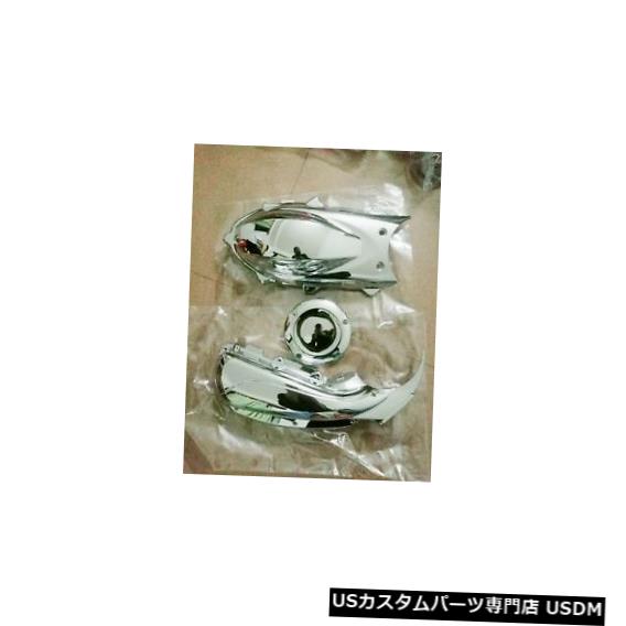 エンジンカバー Forza 300 NSS300 2013-2017のクロームエンジンサイドカバーエアフィルターカバーガスキャップ Chrome Engine Side Cover Air Filter Cover Gas Cap For Forza 300 NSS300 2013-2017