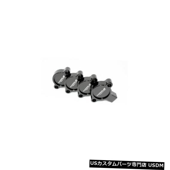 エンジンカバー トルクソリューションAVCSカムセンサーカバー（黒）WRX 2015 + / BRZ / FRS / FAエンジンに適合 Torque Solution AVCS Cam Sensor Covers (Black) Fits WRX 2015+/BRZ/FRS/FA Engine