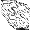 エンジンカバー 51410-12105トヨタカバー、エンジン下、1号5141012105、新純正OEMパーツ 51410-12105 Toyota Cover,...