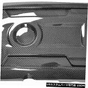 エンジンカバー フォルクスワーゲンVWゴルフMK7 GTI Rのカーボンファイバーフロントエンジンカバーキャップの交換 Carbon Fiber Front E...