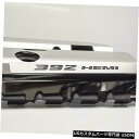エンジンカバー 洗練された燃料レールカバー2015-2019 6.4 392エンジン用ブラックカーボンファイバー付き Polished Fuel Rail Co...
