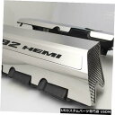 エンジンカバー 2015-2019 SRT8燃料レールカバー-6.4 392エンジン用の磨かれたW /ブラッシュドブラック 2015-2019 SRT8 Fue...