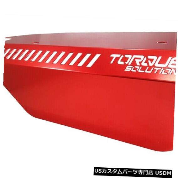駆動系パーツ, その他  WRX 2015 FA20DIT TS-SU-289R Torque Solution Engine Pulley Cover Red For For WRX 2015 FA20DIT TS-SU-289R