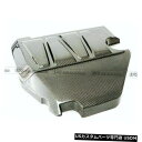 エンジンカバー 三菱エボリューションEVO 10用カーボンファイバーエンジンカバープラグリフィット Carbon Fiber Engine Cover Plug...
