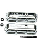 エンジンカバー 1982-1983シボレーサイテーションエンジンバルブカバーセットEdelbrock 67364XW For 1982-1983 Chevrol...