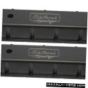 エンジンカバー エンジンバルブカバーセットEdelbrock 41803 Engine Valve Cover Set Edelbrock 41803