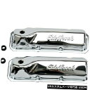 エンジンカバー 1970-1976フォードトリノエンジンバルブカバーセットEdelbrock 35952YZ 1971 1972 For 1970-1976 F...