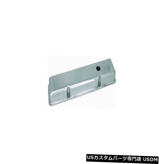 エンジンカバー RPCエンジンバルブカバーセットR6131-2。 シボレーSBC用のプレーンショートポリッシュドアルミニウム RPC Engine Valve Cover Set R6131-2; Plain Short Polished Aluminum for Chevy SBC