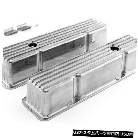 エンジンカバー SpeedmasterエンジンバルブカバーセットPCE314.1005; シボレー用の鋳造アルミニウム Speedmaster Engine Valve Cover Set PCE314.1005; Cast Aluminum for Chevy