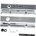 エンジンカバー 1958-1971 Ford Ranch WagonエンジンバルブカバーセットEdelbrock 61733SH 1959 For 1958-1...