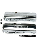 エンジンカバー 1973シボレーブレザーエンジンバルブカバーセットEdelbrock 87853CW For 1973 Chevrolet Blazer Engine Valve Cover Set Edelbrock 87853CW