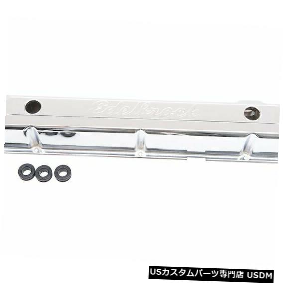 エンジンカバー 1962-1966シボレー郊外エンジンバルブカバーセットEdelbrock 83818QD 1963 For 1962-1966 Chevrolet Suburban Engine Valve Cover Set Edelbrock 83818QD 1963