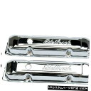 エンジンカバー 1965-1978ダッジモナコエンジンバルブカバーセットEdelbrock 55692KJ 1977 1966 For 1965-1978 Do...