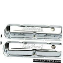 エンジンカバー 1974ダッジM350エンジンバルブカバーセットEdelbrock 33386GV 5.2L V8 For 1974 Dodge M350 En...