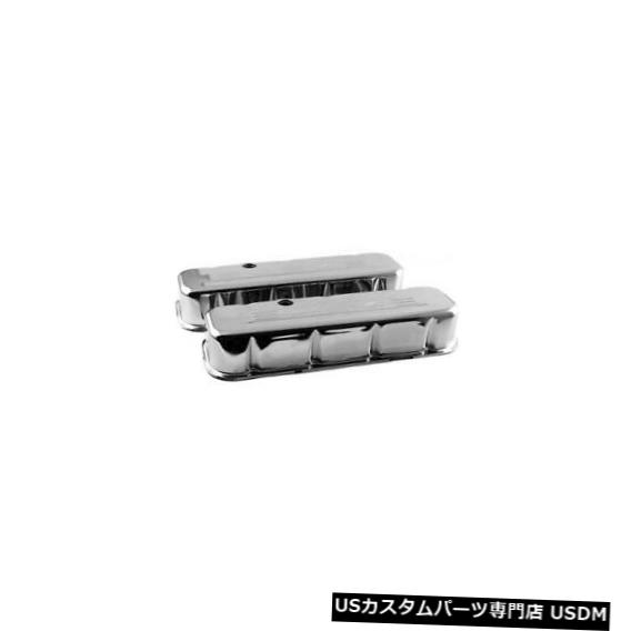 エンジンカバー SpeedmasterエンジンバルブカバーセットPCE314.1065; 「454」エンボスクロームスチール Speedmaster Engine Valve Cover Set PCE314.1065; 
