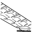 ラジエーターカバー フォードOEM 13-16エスケープスプラッシュシールド下ラジエーターエンジンカバーCJ5Z8310A FORD OEM 13-16 Esc...