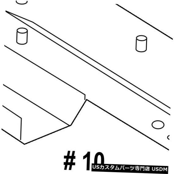 ラジエーターカバー フォードOEMラジエーターコアサポート-下部カバーフロントカバー9E5Z54104B40B FORD OEM Radiator Core Support-Lower Cover Front Cover 9E5Z54104B40B