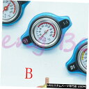 ラジエーターカバー 1.3バーBヘッド温度計サーモスタットラジエーターキャップ水温タンクカバー 1.3 Bar B Head Temperature Gauge...
