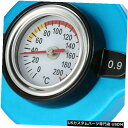 ラジエーターカバー 1PCS正確なサーモサーモスタットラジエーターキャップカバー水温計 1PCS Accurate Thermo Thermostatic Radiator Cap Cover Water Temperature Gauge