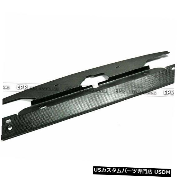 ラジエーターカバー マツダMiata MX5カーボンファイバーラジエーター冷却スラムパネルエンジンカバー用 For Mazda Miata MX5 Carbon Fiber Radiator Cooling Slam Panel Engine Cover