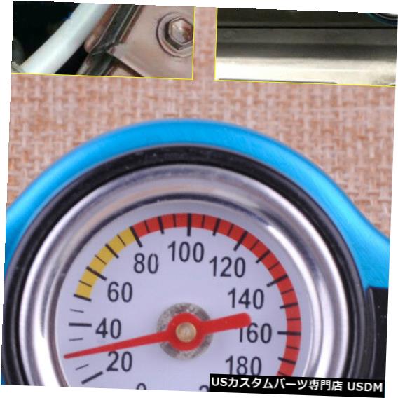 ラジエーターカバー 車の金庫1.3バールサーモスタットゲージラジエーターカバー水温計キャップ Car Safe 1.3 bar Thermostatic Gauge Radiator Cover Water Temperature Meter Cap