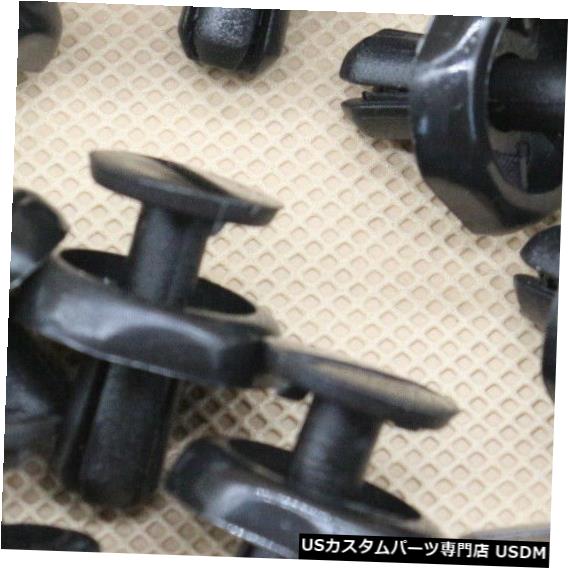 ラジエーターカバー トヨタアベンシスカムリカローラプリウスRAV4ヤリス用10ナイロンリベットリテーナー 10 Nylon Rivet Retainer For Toyota Avensis Camry Corolla Prius RAV4 Yaris