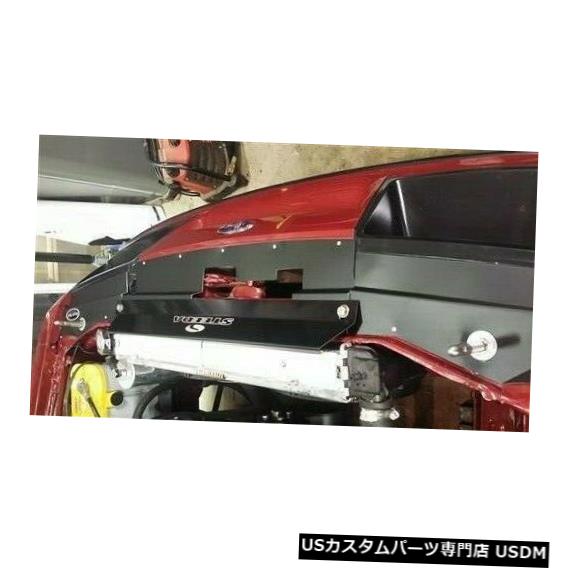 ラジエーターカバー 79-86フォードマスタングラジエーターバンパーフィラーカバーアルミニウムサテンブラックウィンターセール 79-86 FORD MUSTANG RADIATOR BUMPER FILLER COVER ALUMINUM SATIN BLACK WINTER SALE