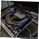 ラジエーターカバー 2006-2015キャデラックCTS-Vカーボンファイバーラジエーターカバー、ブラッシュドステンレストリム付き 2006-2015 Cadi...