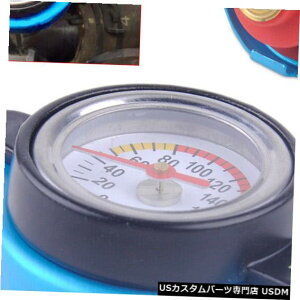 ラジエーターカバー 車のサーモスタットゲージのラジエーターの帽子カバー1.3棒ヘッド水温計FR Car Thermostatic Gauge Radiator Cap Cover 1.3 bar Head Water Temp Meter FR